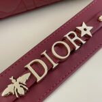 Replica Lady Dior Bordeaux Abc - elite factory replica handbag
