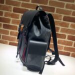 Replica Gucci Large Web Backpack Black - 1:1 premium replica handbag