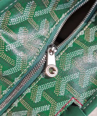 Fake Goyard Artois PM Green - high-quality designer bag dupe