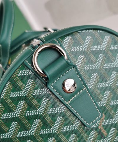 Replica Goyard Boston 45 Green - premium superclone handbag