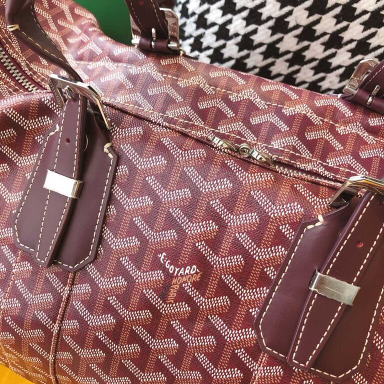 Goyard Boston 45 Bordeaux - Image 3