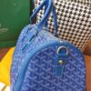 Replica Goyard Boston 45 Blue - affordable luxury replica bag