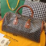 نسخة طبق الأصل من Goyard Boston 45 Brown