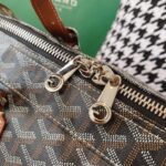 حقيبة غويارد بوسطن 45 بنية اللون - نسخة طبق الأصل عالية الجودة من حقيبة مصممة