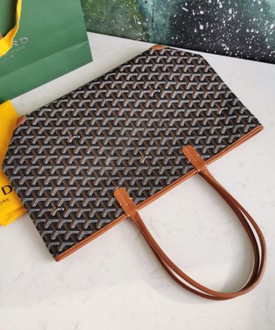 Replica Goyard Artois PM Brown - top-grade luxury bag dupe
