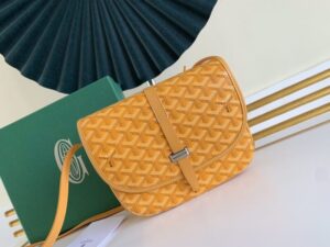 Fake Goyard Belvedere Yellow - 1:1 premium replica handbag