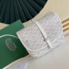 Fake Goyard Belvedere White - 1:1 premium replica handbag