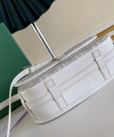 Fake Goyard Belvedere White - best quality fake designer bag