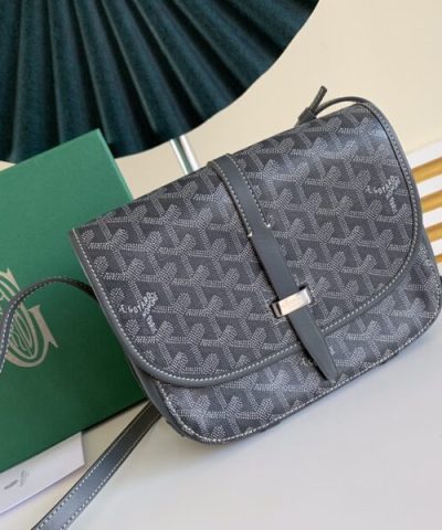 Fake Goyard Belvedere Grey - high-quality designer bag dupe