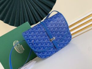 Replica Goyard Belvedere Blue - top-grade luxury bag dupe