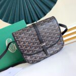 Réplica da bolsa Goyard Belvedere preta - réplica premium 1:1
