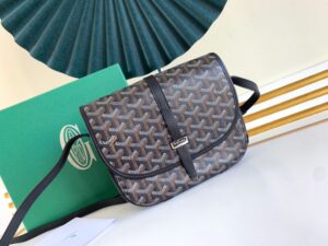 Replica Goyard Belvedere Black - 1:1 premium replica handbag