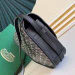 Réplica da bolsa Goyard Belvedere preta - superclone de alta qualidade