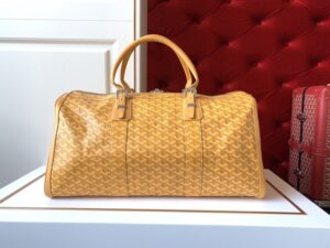 Replica Goyard Boston 45 Yellow - 1:1 premium replica handbag