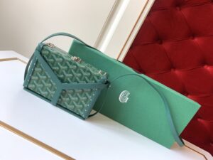Fake Goyard Minaudière Trunk Bag - affordable luxury replica bag