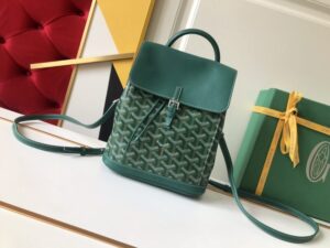 Replica Goyard Alpi Mini Backpack Green - 1:1 premium replica handbag