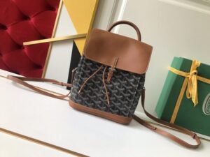 Fake Goyard Alpi Mini Backpack Brown - best quality fake designer bag