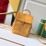 Replica Goyard Alpi Mini Backpack Yellow - high-quality designer bag dupe