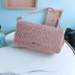 Replica Miu Miu Crystal Handbag Pink
