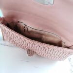 Replica Miu Miu Crystal Handbag Pink