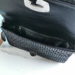 Replica Miu Miu Crystal Handbag Black