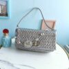 Replica Miu Miu Crystal Handbag Silver - premium superclone handbag