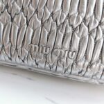 Replica Miu Miu Crystal Handbag Silver - affordable luxury replica bag