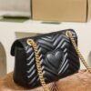 Replica Gucci Marmont Medium Black - high-quality designer bag dupe
