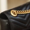 Replica Gucci Marmont Medium Black - top-grade luxury bag dupe