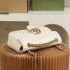 Fake Gucci GG Marmont Medium White - high-end replica designer purse