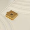 Fake Gucci GG Marmont Medium White - 1:1 premium replica handbag