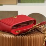 Replica Gucci GG Marmont 1955 Medium Red - designer handbag clone