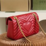 Replica Gucci GG Marmont 1955 Medium Red - premium superclone handbag