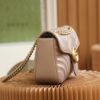 Fake Gucci GG Marmont Medium Nude - premium superclone handbag