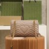 Fake Gucci GG Marmont Medium Nude - designer handbag clone