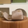 Fake Gucci GG Marmont Medium Nude - designer handbag clone