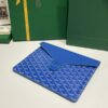 Fake Goyard Camond Pouch Blue - high-end replica designer purse