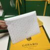 Fake Goyard Camond Pouch White - ultra-realistic fake purse