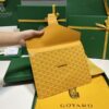 Replica Goyard Camond Pouch Yellow - high-quality designer bag dupe