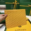 Replica Goyard Camond Pouch Yellow - affordable luxury replica bag