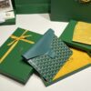 Fake Goyard Camond Pouch Green - elite factory replica handbag
