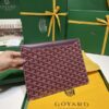 Fake Goyard Camond Pouch Bordeaux - affordable luxury replica bag