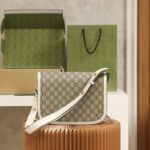 Replica Gucci Horsebit 1955 Classic Beige - premium superclone handbag