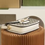 Replica Gucci Horsebit 1955 Classic Beige - top-grade luxury bag dupe