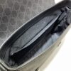 Fake Gucci GG Supreme Shoulder Bag Black - affordable luxury replica bag