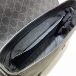 Replica Gucci GG Supreme Shoulder Bag Black - affordable luxury replica bag