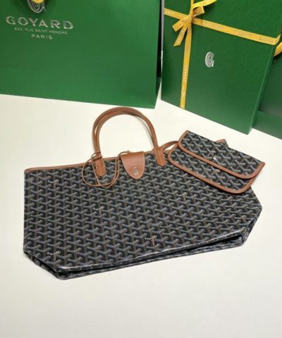 Replica Goyard Saint Louis Brown - best quality fake designer bag