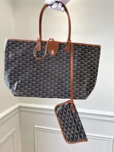 Replica Goyard Saint Louis Brown - high-quality designer bag dupe