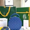 Fake Goyard Alto Box Blue - ultra-realistic fake purse