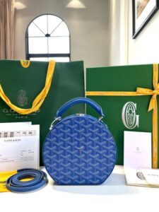 Fake Goyard Alto Box Blue - ultra-realistic fake purse